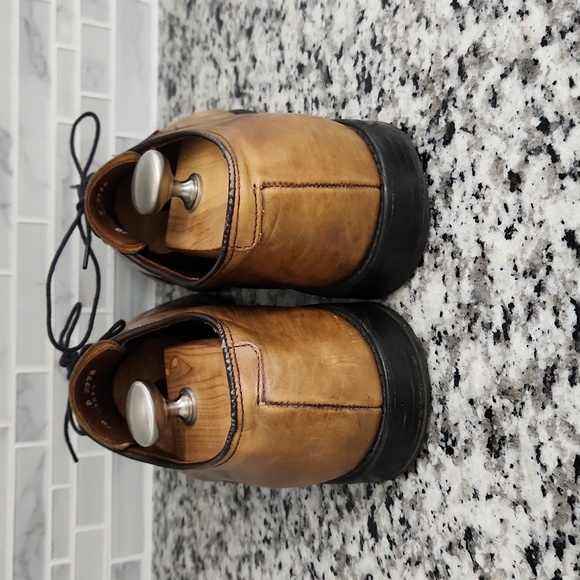Light Brown Allen Edmonds Lexington Cap-Toe Leather Oxford Dress Shoes sz 10 D - Picture 4 of 6